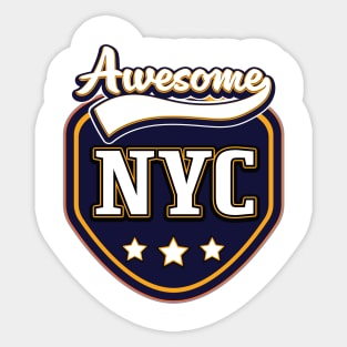 Awesome NYC Sticker